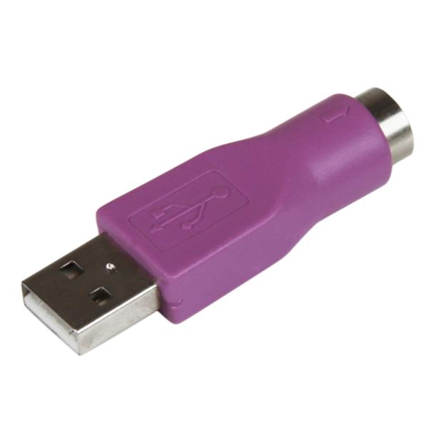 Adaptador de Teclado PS/2 a USB - Hembra a Macho