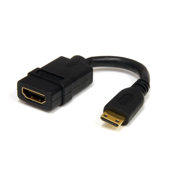 Cable Adaptador HDMI® de alta velocidad de 12cm - HDMI a Mini HDMI