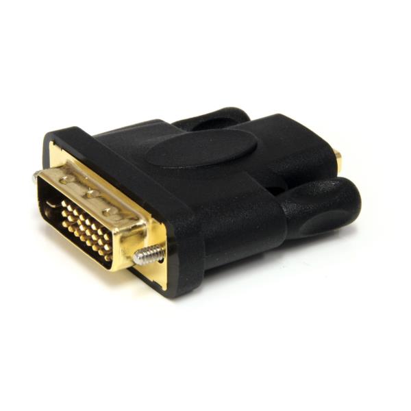 Adaptador HDMI® a DVI - DVI-D Macho - HDMI Hembra - Convertidor - Negro