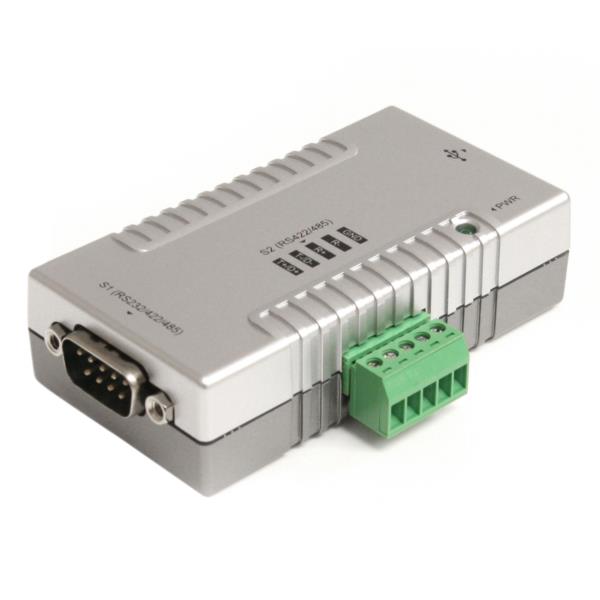 Adaptador USB a 2 puertos Serial RS232 RS422 RS485 con retención COM