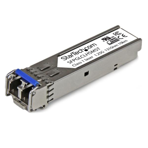 Módulo Transceptor Transceiver Fibra Monomodo Gigabit SFP 1310nm SM LC Mini GBIC Compatible Cisco - 10km