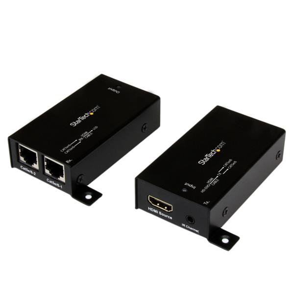 Kit Extensor Video Audio HDMI® por Cable UTP Ethernet Cat5 RJ45 Autoalimentado - 30m