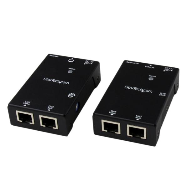 Kit Extensor de Video y Audio HDMI® por Cable UTP Ethernet Cat5 Cat6 RJ45 con Power over Cable - 50m