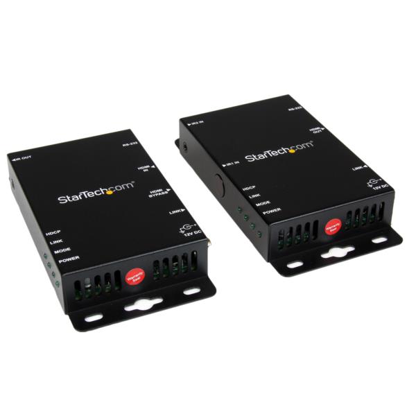 Juego Kit Extensor Video y Audio HDMI® por Cat5 RJ45 Control Puerto Serial e IR - 100m