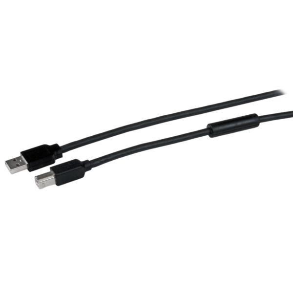 Cable 15m USB B Macho a USB A Macho Activo Amplificado USB 2.0 - Impresora