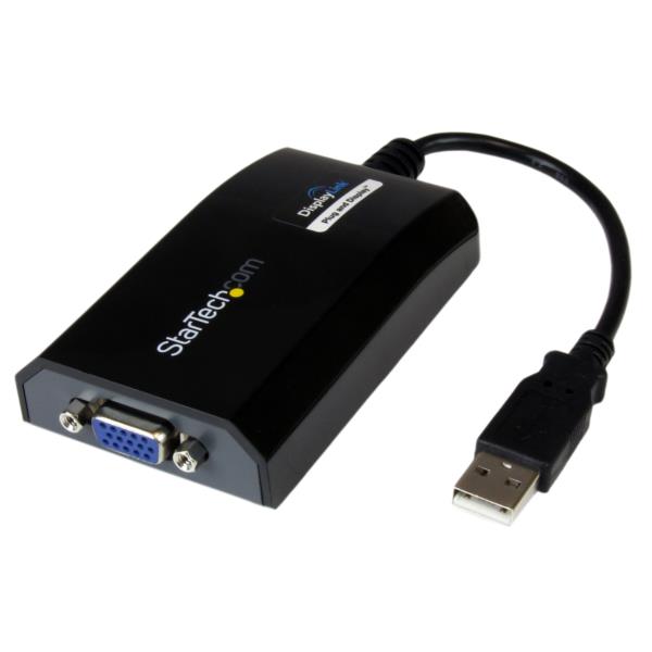 Adaptador Tarjeta de Video Externa USB a VGA para Mac® y PC - Cable - 1920x1200