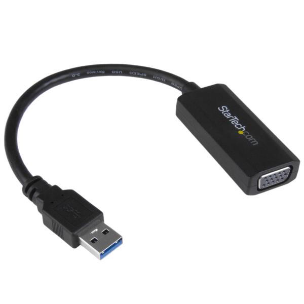 Adaptador de Video Convertidor USB 3.0 a VGA con Controladores Incorporados - 1920x1200