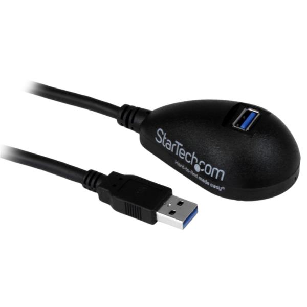 Cable de 1.5m de Extensión USB 3.0 SuperSpeed Tipo A - Macho a Hembra