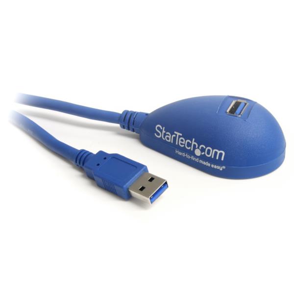 Cable de 1,5m Extensión Alargador USB 3.0 SuperSpeed Dock de Sobremesa - Macho a Hembra USB A