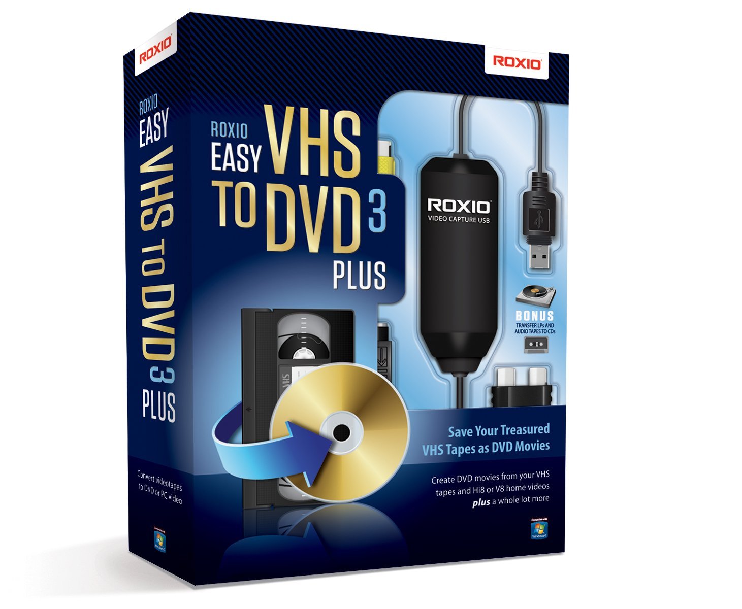 VHS a DVD 3 Plus Roxio
