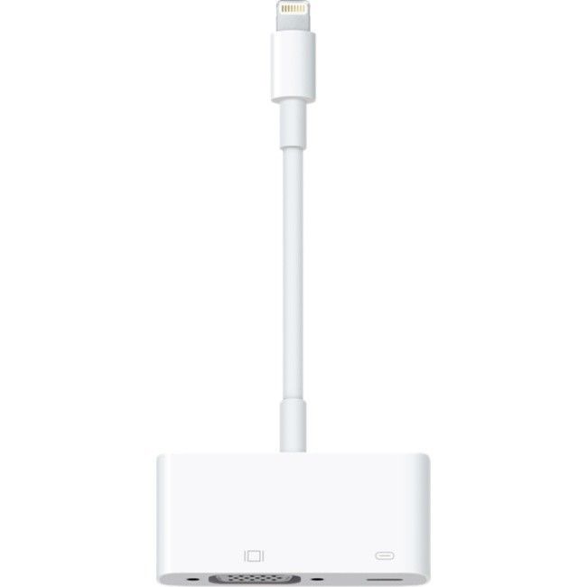 8Pin lightning to VGA Adapter Cable dock for iPad 4 Mini iPhone 5 iPod Nano