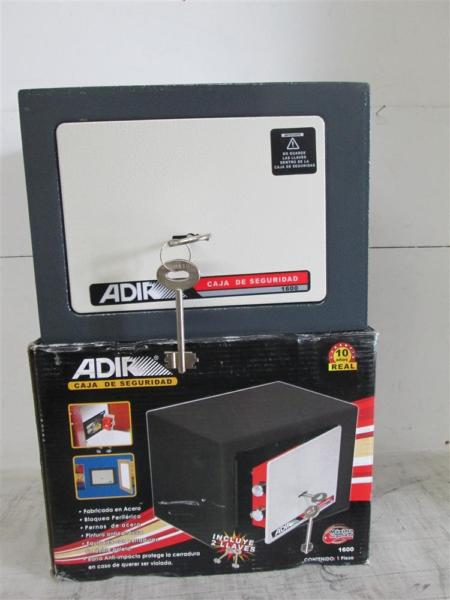 CAJA DE SEGURIDAD 9 PULGADAS MARCA ADIR 1600.