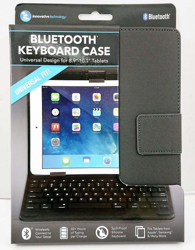 TECLADO UNIVERSAL CON Bluetooth PARA TABLETS  8.9-10.1