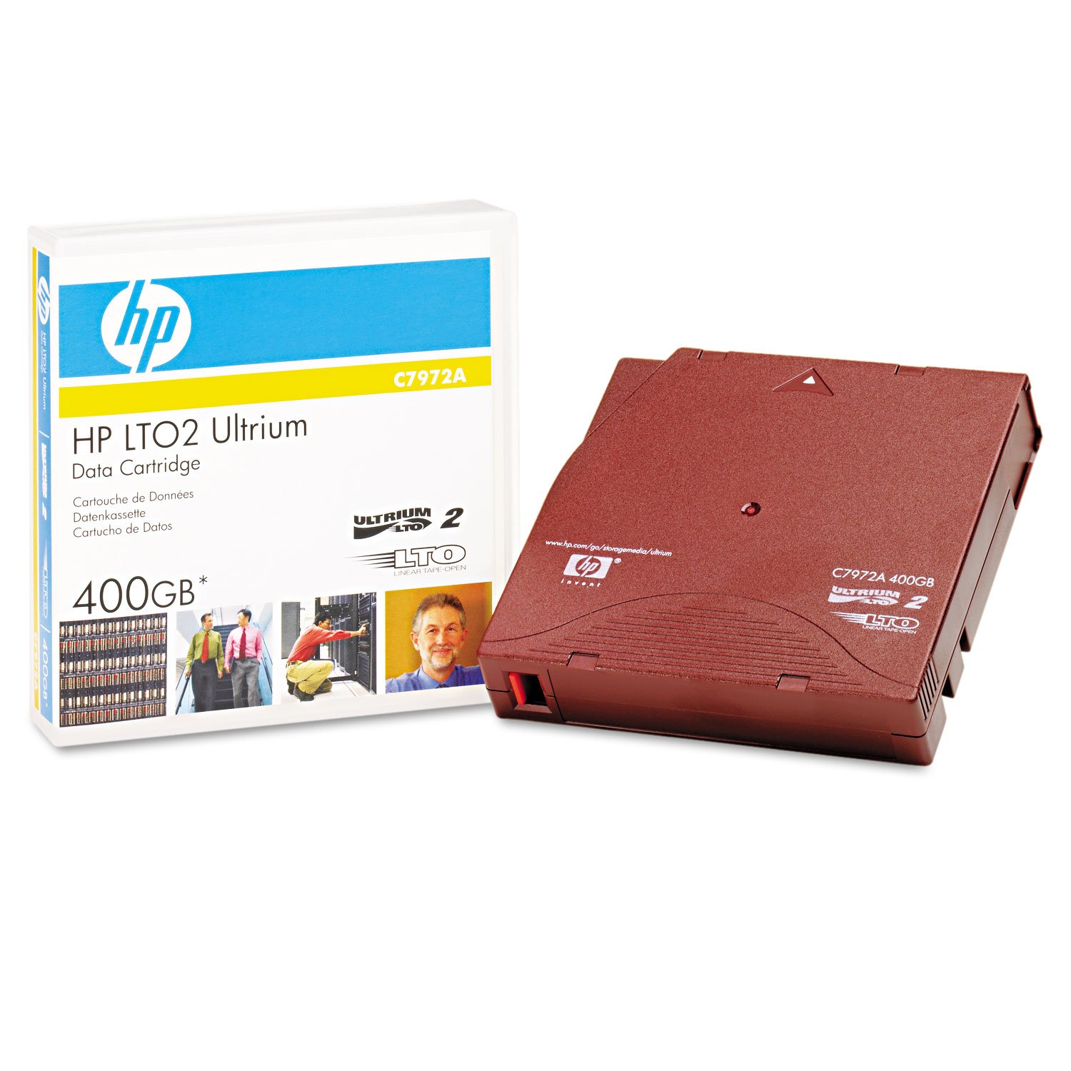 HPE Storage BTO  LTO2 Ultrium 400 GB Data cartridge