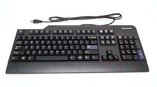 54Y9400 Lenovo IBM Preferred Pro USB Wired Black Computer Work Home Office Keyboard Compatible Part Numbers 41A5289 SK-8825 54Y9400 KB1021