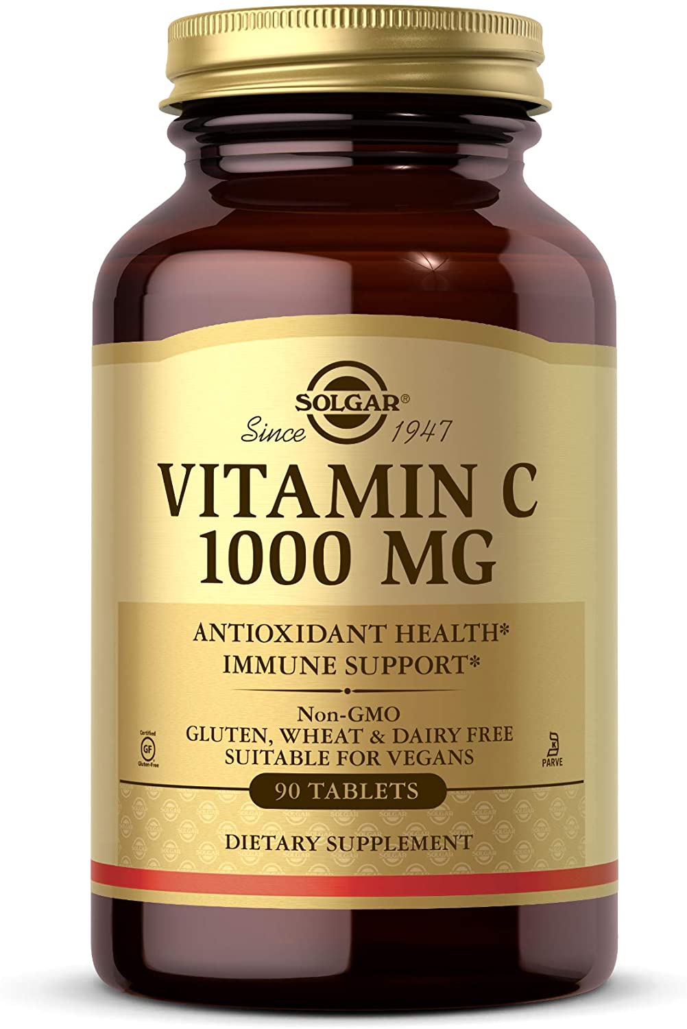 Solgar – Ester-C Plus Vitamina C, 0.03 oz – 90 Tabletas