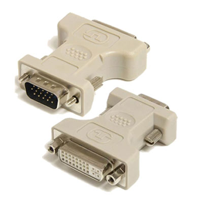 ADAPTADOR HD15 MACHO A DVI-I HEMBRA