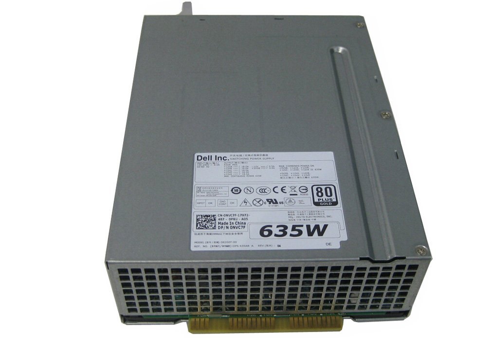 PSU NVC7F For Dell Precision T5600 T3600 635W Power Supply Unit Delta D635EF-00 DPS-635AB