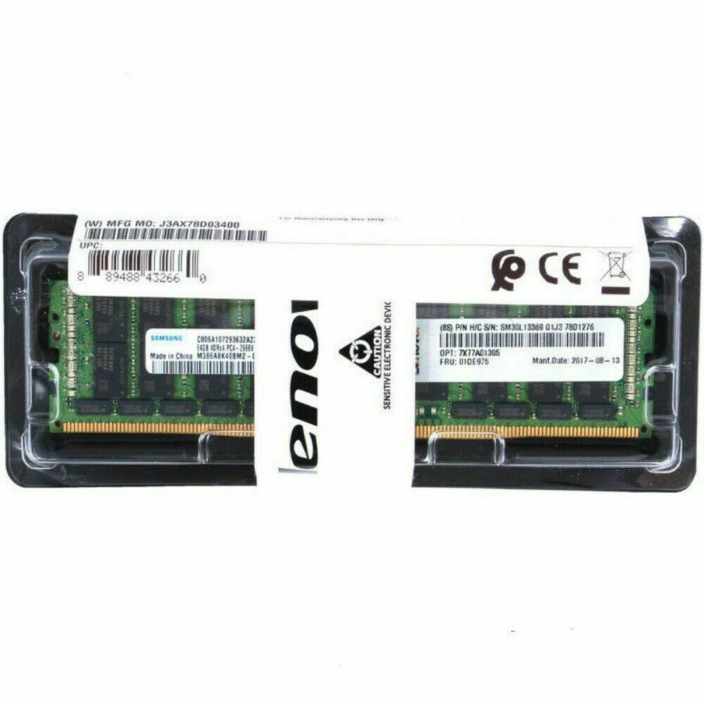 Lenovo 01DE975 64gb Pc4-21300 2666 MHz Ddr4 1.2v ZJ