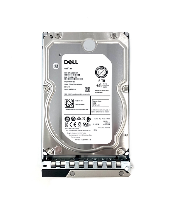 01HXF5 Dell G14 2-TB 12G 7.2K 3.5 SAS w/X7K8W