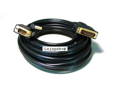 MONOPRICE 103036 6-FEET 28AWG VGA / USB A M1-D CABLE - NEGRO