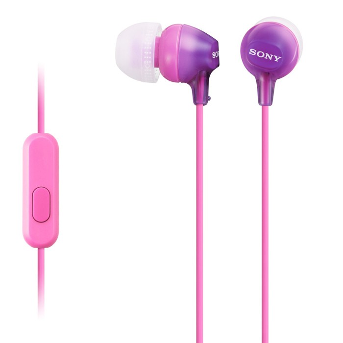 Audífonos SONY MDR-EX15APVZ, Audífonos, Purpura