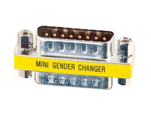 Cables To Go 02773 DB15 M / M Mini Gender Changer (acoplador)