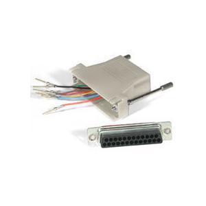 Cables To Go 02927 RJ45 a DB25 adaptador modular Mujer