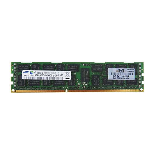 8GB (1X8GB) DUAL RANK X 4 PC3-10600 (DDR3-1333) REGISTRADO CAS-9 KIT DE MEMORIA