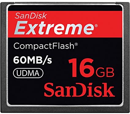 SanDisk - Tarjeta compacta de 16 GB con flash CF