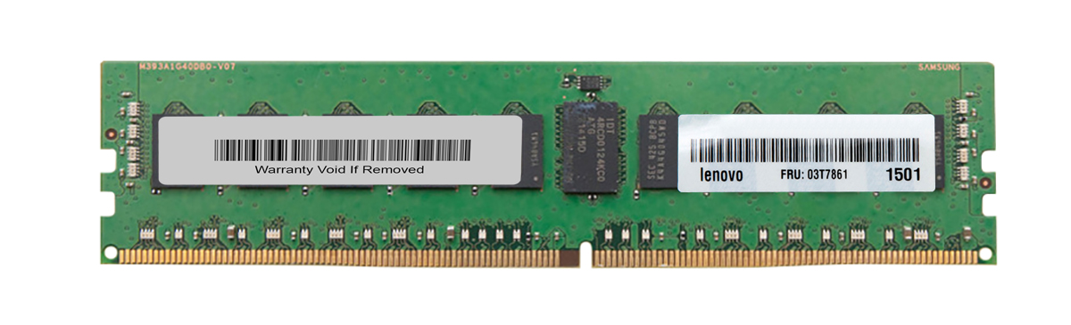 03T7861 4X70F28589 8GB DDR4-2133 RDIMM Memory ThinkServer RD350 RD450 RD550
