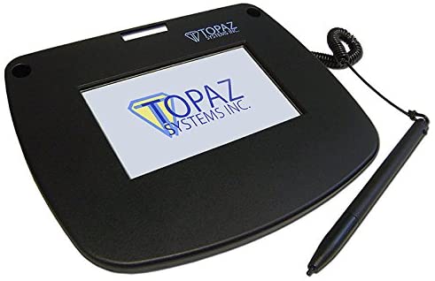 Topaz siglite Color 4.3  Series USB Backlit Signature Capture Pad