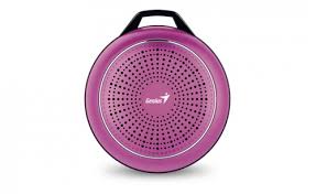 Genius Bocina Portátil, Bluetooth, Inalámbrico, 3W RMS, USB, Violeta Metálico