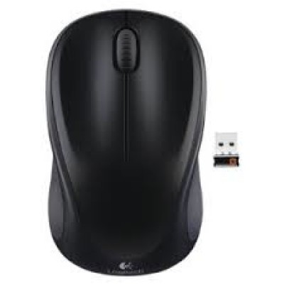 Mouse LOGITECH M317, Negro, 3 botones,25 m, RF Wireless+USB, Ã“ptico 910-003416