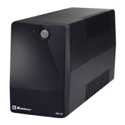 No-Break KOBLENZ 5216 USB/R, 520 VA, 240 W, Negro