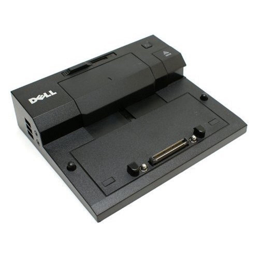 Estación de acoplamiento del replicador de puertos electrónicos Dell ACDEPR03X PR03X-USB2 para portátiles Dell serie E
