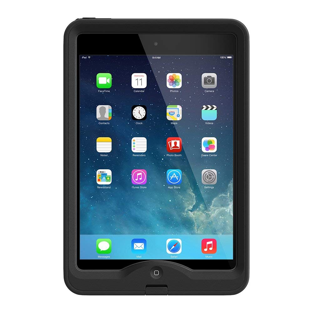 LifeProof NUUD Waterproof Case with Retina Case For iPad Mini 1 and 2 - Black