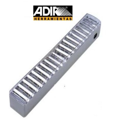 LAMPARA DE EMERGENCIA RECARGABLE 60 LEDS MARCA ADIR 1021