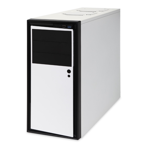 NZXT CS SOURCE 210 ELITE WHITE ATX, Micro-ATX, NO PW S210E-002