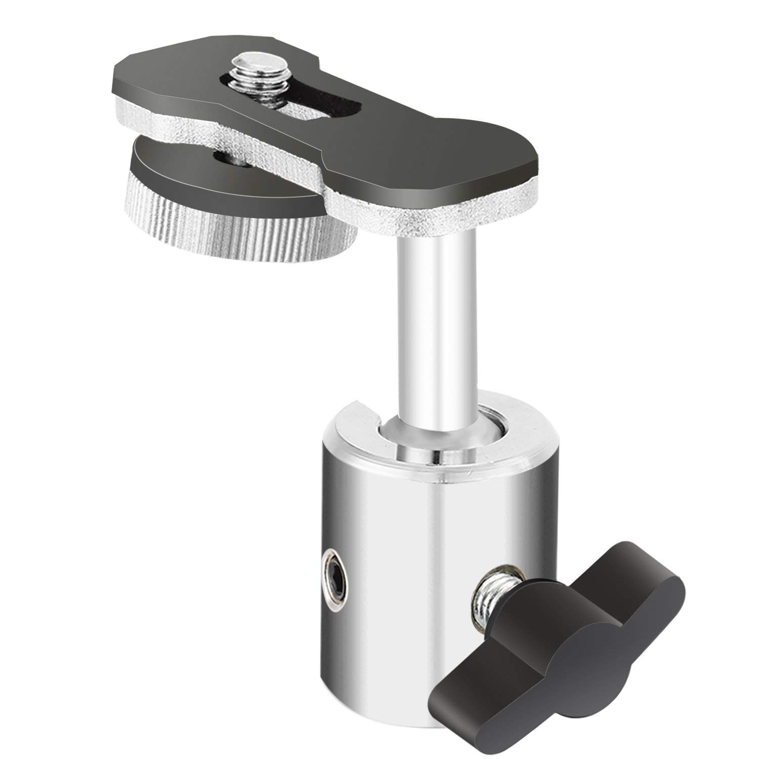 Neewer Video Camera Adaptador de grabadora digital con Mini Ball Head, giro de 360 grados e inclinación de 180 grados
