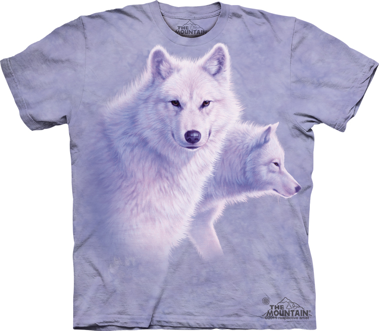 Graceful White Wolves T-Shirt