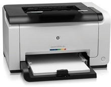 IMPRESORA HP LASERJET PRO CP1025NW, 17 PPM NEGRO 4 PPM COLOR, INALAMBRICA, RED, E-PRINT, AIR PRINT , VOL MENS RECOM 850 PAG, BANDEJA 150 HOJAS, 600 DPI