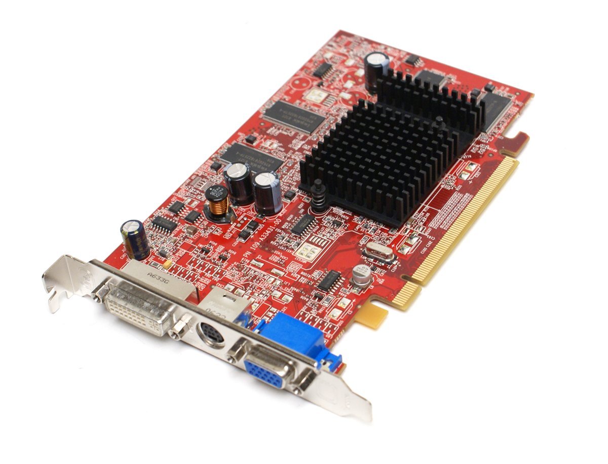 DELL JH471 ATI RADEON X600 256MB DVI VGA S-VIDEO DDR FULL PROFILE PC PCI-E PCI EXPRESS X16 TARJETA DE VIDEO 102A3344700 JH471