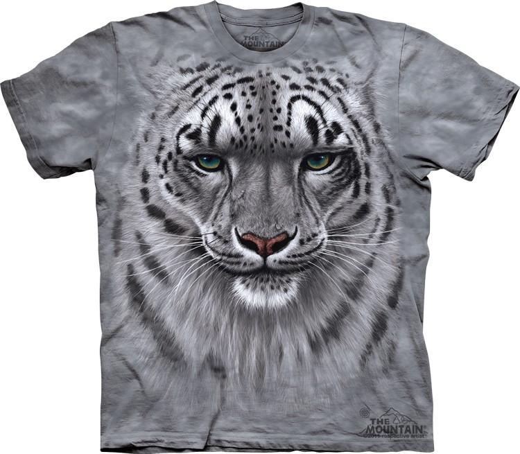 Snow Leopard Portrait T-Shirt