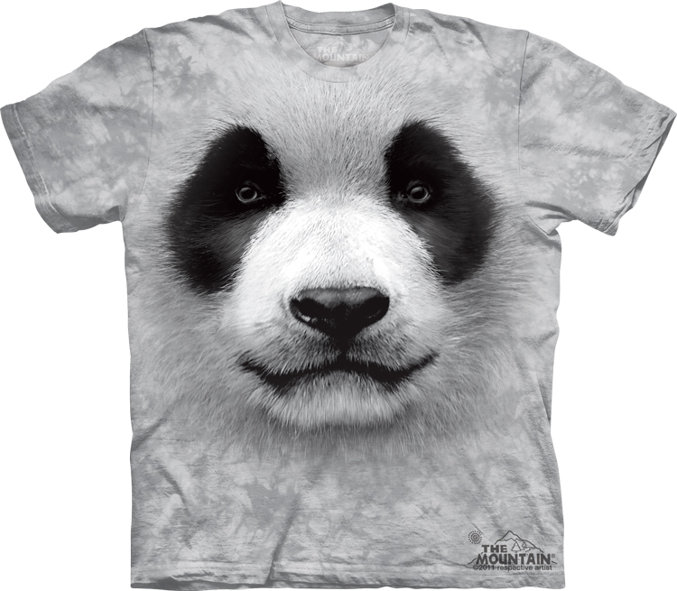 Big Face Panda T-Shirt