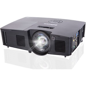 Proyector DLP InFocus IN112v - 3D Ready - 576p - EDTV - 4:3 - Frontal, De Techo - 225W - 5000Hora(s) Normal Mode - 6000Hora(s) Economy Mode - 800 x 600 - SVGA - 17,000:1 - 3500lm - HDMI
