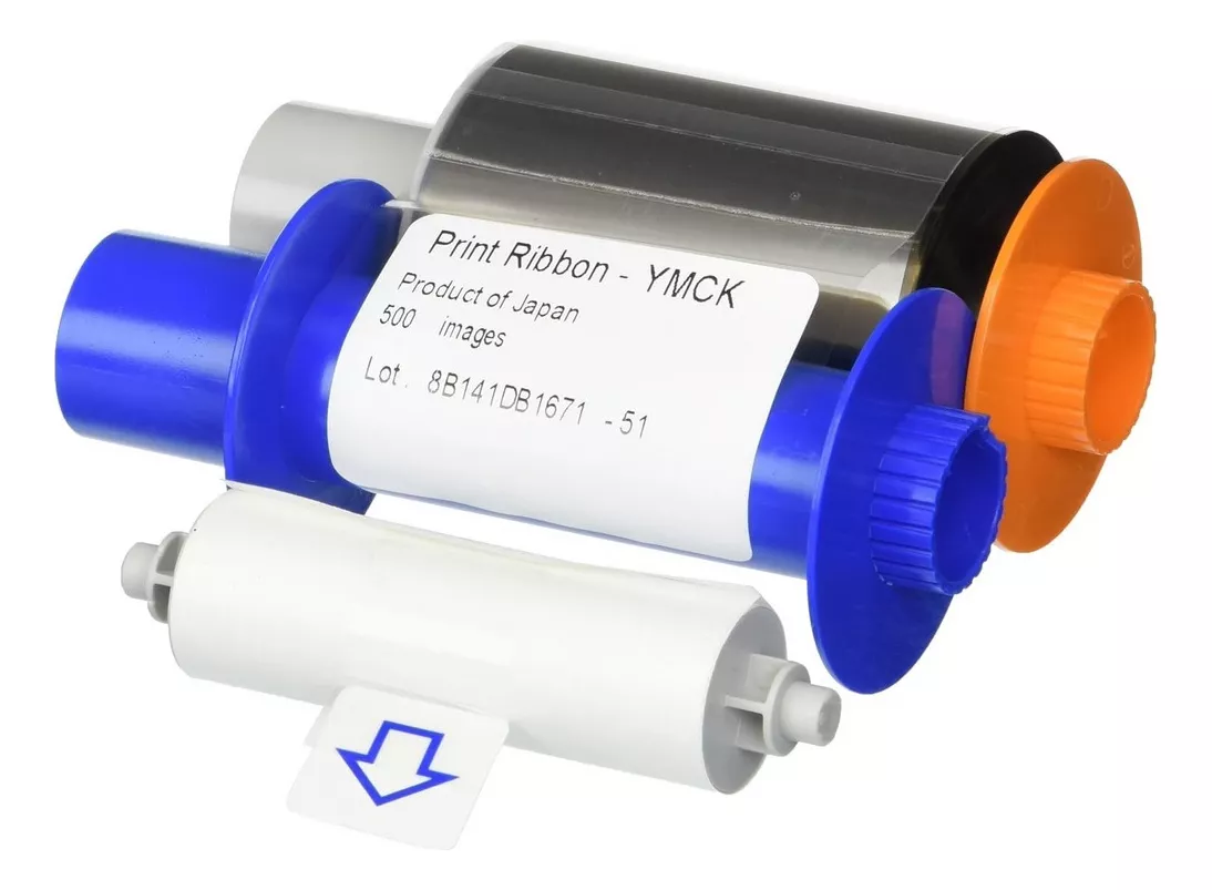 Cinta HID YMCK, 500 Impresiones, para HDP5000