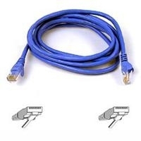 CABLE DE RED BELKIN CAT 5E UTP, RJ45 M/M, PATCH, AZUL, 2.13 MTS (7 PIES)