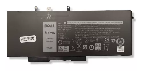 Gjknx Gd1jp Dell Battery 4cell 7.6v 68wh