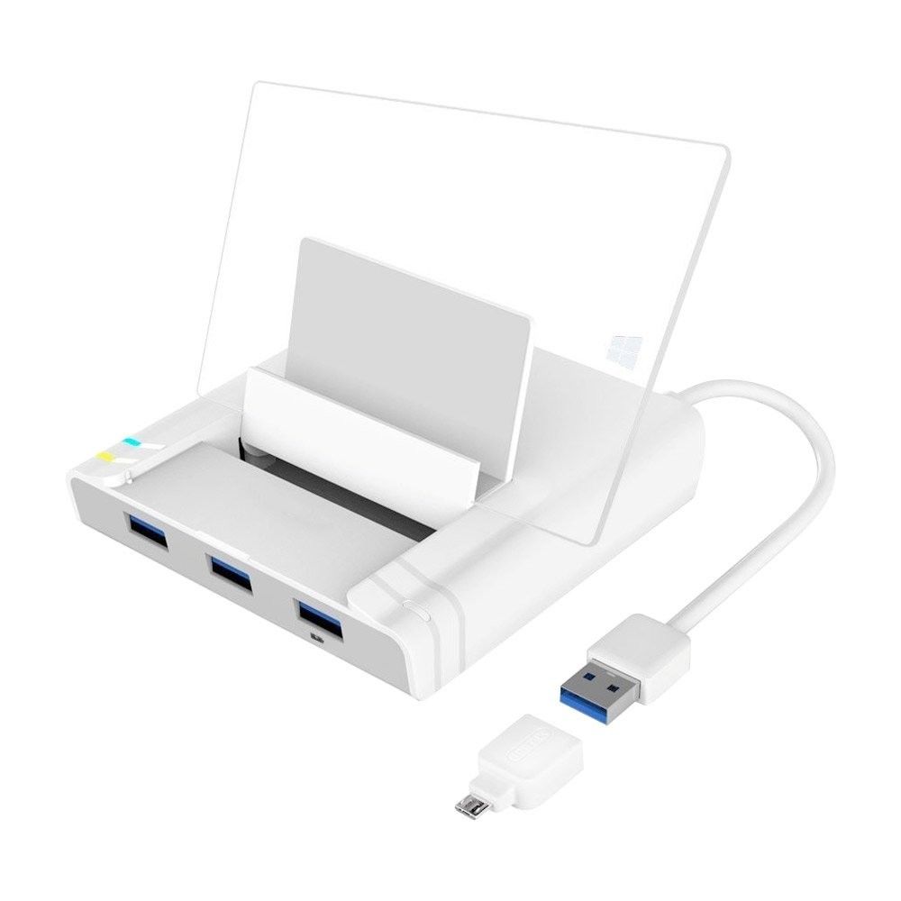 Unitek USB 3.0 3 Port Hub + Docking Station for Microsoft Surface 3 + OTG Adapte